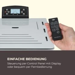 Energiewende Pelletofen 5/10 KW 5 Stufen Timer 18kg 250m³ Fernbedienung Grau -Garten Store 10034181 de 0003 logo