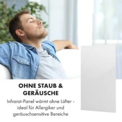 Crystal Wall Infrarotheizung 100x60cm 600W Wochentimer IP54 Weiß 13 Crystal Wall Infrarotheizung 100x60cm 600W Wochentimer IP54 Weiß -Garten Store 10034223 de 0005 logo