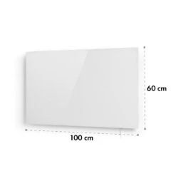 Crystal Wall Infrarotheizung 100x60cm 600W Wochentimer IP54 Weiß 16 Crystal Wall Infrarotheizung 100x60cm 600W Wochentimer IP54 Weiß -Garten Store 10034223 yy 0008 logo Infrared Mirror Heater BF 600 W