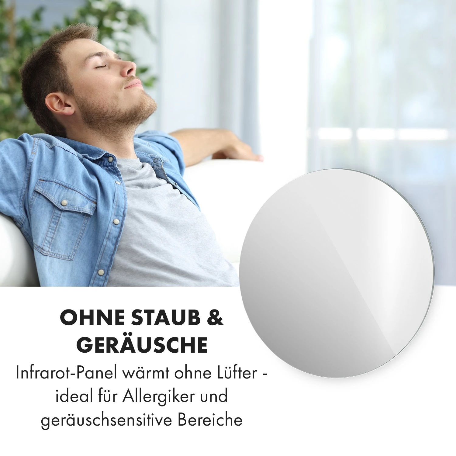 Marvel Mirror Infrarotheizung 300W Wochentimer IP54 Spiegel Rund 5 Marvel Mirror Infrarotheizung 300W Wochentimer IP54 Spiegel Rund – Bild 5