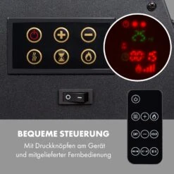 Lausanne Luxe Elektrischer Kamin 2000W 2 Heizstufen 90 Cm Edelstahl 10 Lausanne Luxe Elektrischer Kamin 2000W 2 Heizstufen 90 Cm Edelstahl -Garten Store 10034252 de 0004 logo