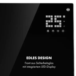 Bornholm Smart Konvektions-Heizgerät | 2000 W | SmartHeat Design: WiFi-Verbindung | LED-Display | 24-h-Timer | 2 Heizstufen: 1000 / 2000 W | IP24: Spritzwassergeschützt | Fernbedienung | Standgerät 14 Bornholm Smart Konvektions-Heizgerät | 2000 W | SmartHeat Design: WiFi-Verbindung | LED-Display | 24-h-Timer | 2 Heizstufen: 1000 / 2000 W | IP24: Spritzwassergeschützt | Fernbedienung | Standgerät -Garten Store 10034391 de 0006 logo