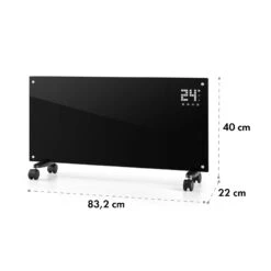 Bornholm Smart Konvektions-Heizgerät | 2000 W | SmartHeat Design: WiFi-Verbindung | LED-Display | 24-h-Timer | 2 Heizstufen: 1000 / 2000 W | IP24: Spritzwassergeschützt | Fernbedienung | Standgerät 17 Bornholm Smart Konvektions-Heizgerät | 2000 W | SmartHeat Design: WiFi-Verbindung | LED-Display | 24-h-Timer | 2 Heizstufen: 1000 / 2000 W | IP24: Spritzwassergeschützt | Fernbedienung | Standgerät -Garten Store 10034391 yy 0009 logo