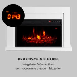 Blanca Elektrischer Kamin 1000/2000W LED 10-30 °C Wochentimer -Garten Store 10034487 de 0005 logo