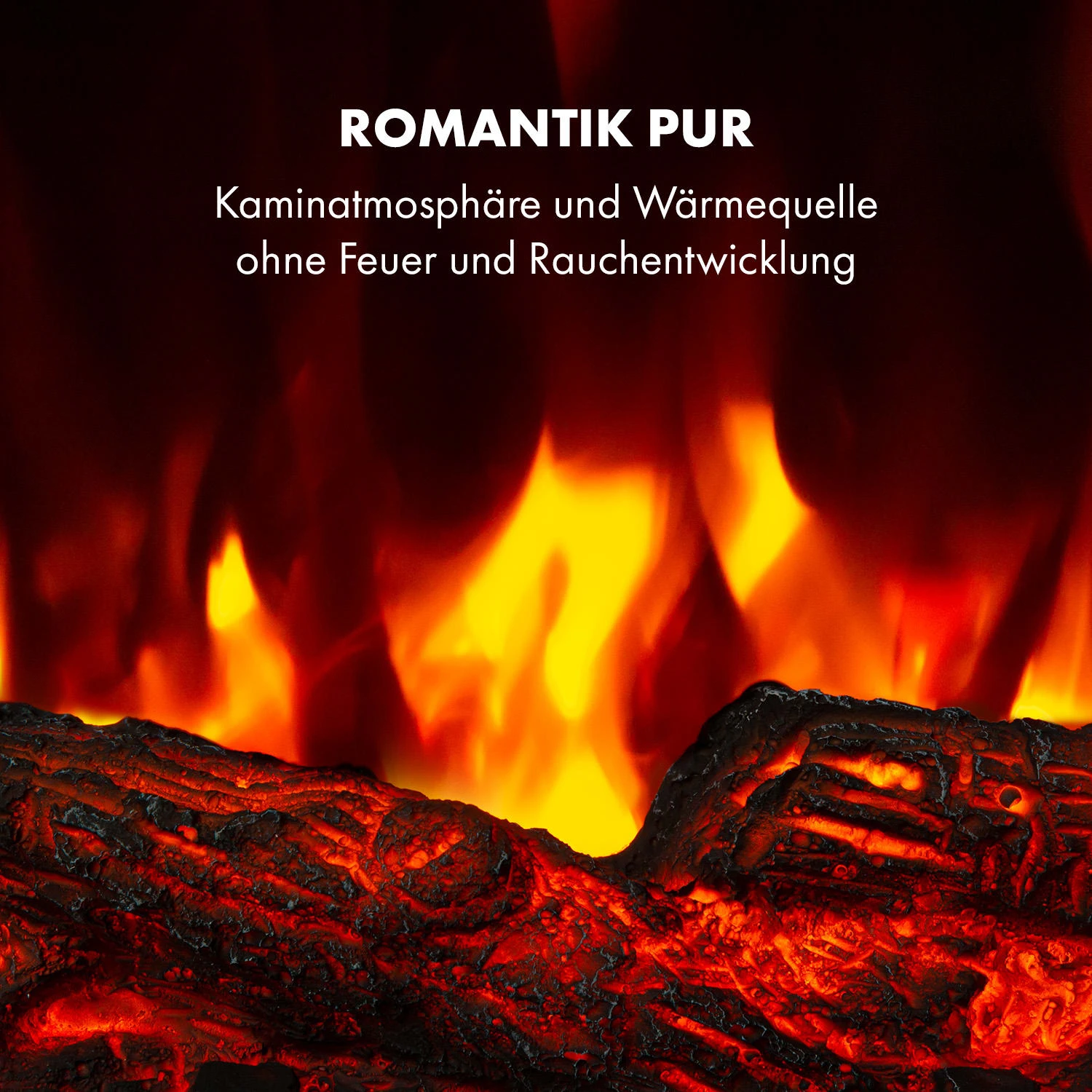 Bern Elektrischer Kamin 1000/2000W LED 10-30 °C Wochentimer 4 Bern Elektrischer Kamin 1000/2000W LED 10-30 °C Wochentimer – Bild 4