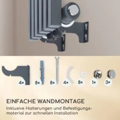 Delgado 120 X 25 Heizkörper 508W Warmwasser 1/2" 4-10m² Grau 11 Delgado 120 X 25 Heizkörper 508W Warmwasser 1/2" 4-10m² Grau -Garten Store 10034597 de 0004 usp