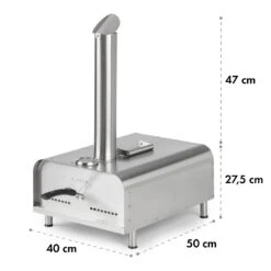 Diavolo Pizza-Pelletofen Inkl. Pizzastein Thermometer Edelstahl -Garten Store 10034709 yy 0010 logo