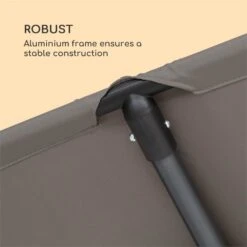 Flex-Shade XL Sonnenschirm 150 X 210 Cm Polyester UV 50 Dunkelgrau 12 Flex-Shade XL Sonnenschirm 150 X 210 Cm Polyester UV 50 Dunkelgrau -Garten Store 10034728 yy 0005 logo Blumfeldt Flex Shade XL Sonnenschirm 150x210 grau