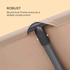 Flex-Shade XL Sonnenschirm 150 X 210 Cm Polyester UV 50 Taupe 13 Flex-Shade XL Sonnenschirm 150 X 210 Cm Polyester UV 50 Taupe -Garten Store 10034729 yy 0005 logo Blumfeldt Flex Shade XL Sonnenschirm 150x210 taupe