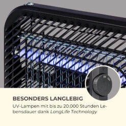 Skyfall SQ Insektenvernichter 16W 50m² UV-Lampen Auffangschale Kette -Garten Store 10034733 de 0008 logo
