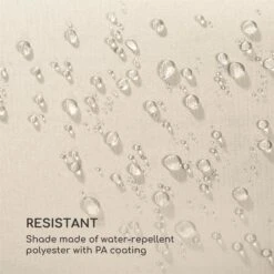 Belo Horizonte Sonnenschirm Sonnenschutz Ø 292cm Polyester Wasserabweisend Inkl. Standbasis Creme 14 Belo Horizonte Sonnenschirm Sonnenschutz Ø 292cm Polyester Wasserabweisend Inkl. Standbasis Creme -Garten Store 10034743 yy 0007 logo blumfeldt Belo Horizonte Sonnenschirm creme