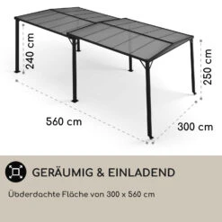Pantheon Solid Sky Expand Pavillon 3x2,5x3 M Aluminium Polycarbonat 10 Pantheon Solid Sky Expand Pavillon 3x2,5x3 M Aluminium Polycarbonat -Garten Store 10034750 de 0004 usp