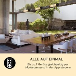 Smartwave Infrarot-Heizstrahler Carbonröhre 2400W WiFi Appsteuerung 15 Smartwave Infrarot-Heizstrahler Carbonröhre 2400W WiFi Appsteuerung -Garten Store 10034762 de 0006 logo