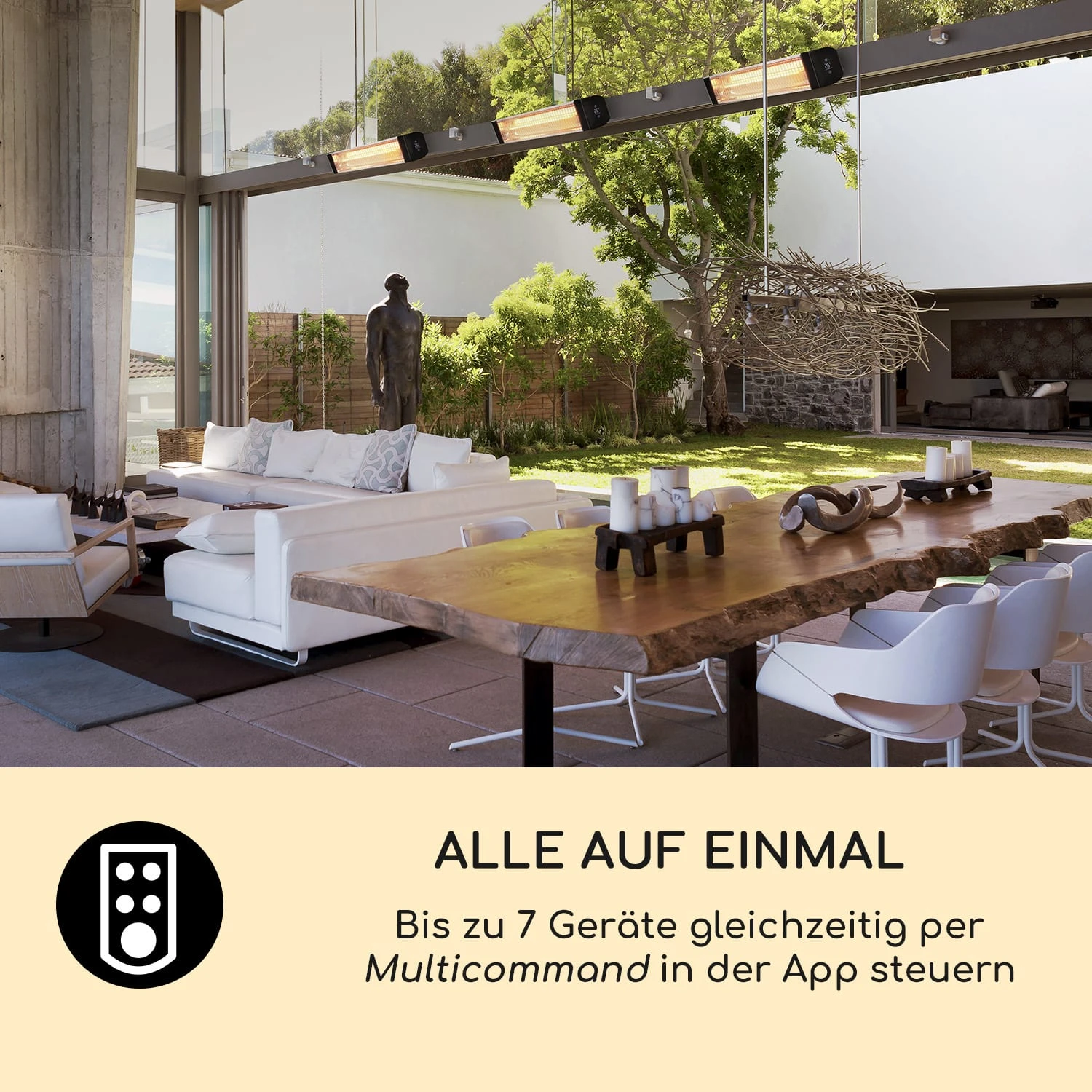 Smartwave Infrarot-Heizstrahler Carbonröhre 2400W WiFi Appsteuerung 6 Smartwave Infrarot-Heizstrahler Carbonröhre 2400W WiFi Appsteuerung – Bild 6