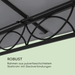 Mondo Gartenpavillon Partyzelt Gazebo 295x262x295 Stahl Polyester 16 Mondo Gartenpavillon Partyzelt Gazebo 295x262x295 Stahl Polyester -Garten Store 10034763 de 0008 logo