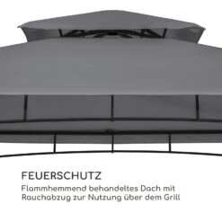 Steakhouse Wings Pavillon 244x260x152cm 160 G/m² PE Flammhemmend Stahl 13 Steakhouse Wings Pavillon 244x260x152cm 160 G/m² PE Flammhemmend Stahl -Garten Store 10034765 de 0004 logo