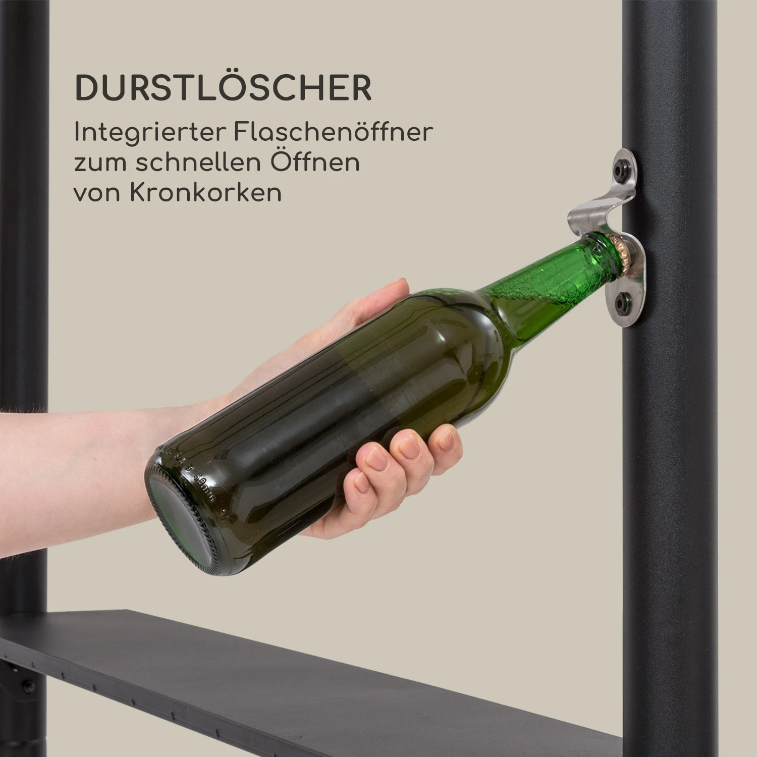 Steakhouse Wings Pavillon 244x260x152cm 160 G/m² PE Flammhemmend Stahl 7 Steakhouse Wings Pavillon 244x260x152cm 160 G/m² PE Flammhemmend Stahl – Bild 7