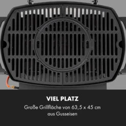 Vanquish Gasgrill 3 Edelstahlbrenner 3 X 3 KW 63,5 X 45 Cm Grillfläche -Garten Store 10034805 de 0006 logo