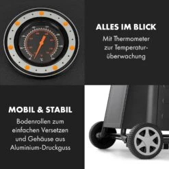 Vanquish Gasgrill 3 Edelstahlbrenner 3 X 3 KW 63,5 X 45 Cm Grillfläche -Garten Store 10034805 de 0008 logo