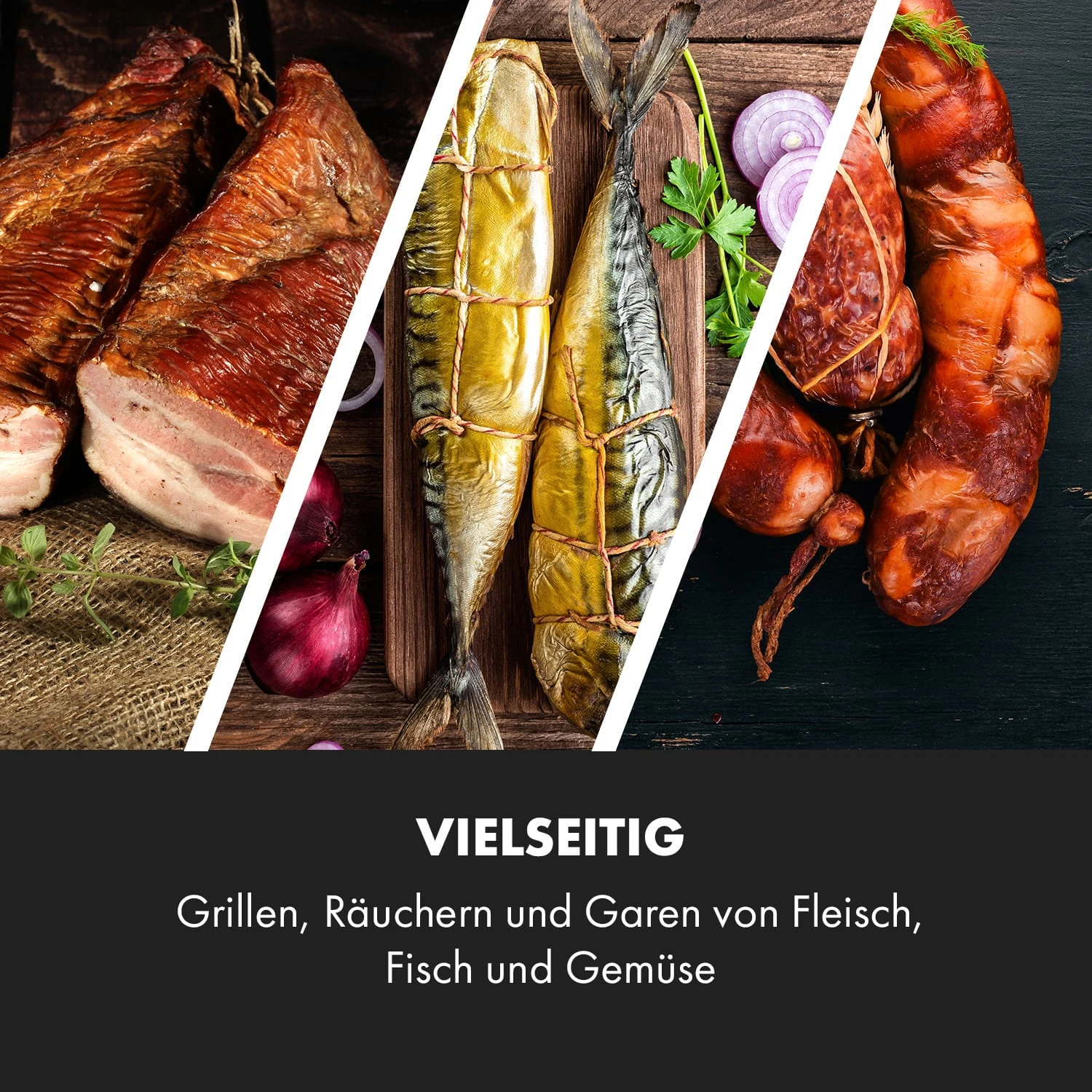 Pasadena Gas-Räuchergrill 2,5 KW Heizleistung 180 °C / 350 °F Max. 4 Pasadena Gas-Räuchergrill 2,5 KW Heizleistung 180 °C / 350 °F Max. – Bild 4