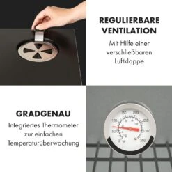 Pasadena Gas-Räuchergrill 2,5 KW Heizleistung 180 °C / 350 °F Max. 15 Pasadena Gas-Räuchergrill 2,5 KW Heizleistung 180 °C / 350 °F Max. -Garten Store 10034818 de 0006 logo