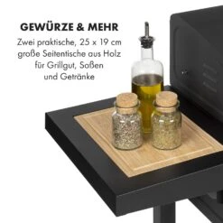 Meat Machine Holzkohlegrill BBQ 45x32,5cm Thermometer Bodenrollen 13 Meat Machine Holzkohlegrill BBQ 45x32,5cm Thermometer Bodenrollen -Garten Store 10034819 de 0005 logo