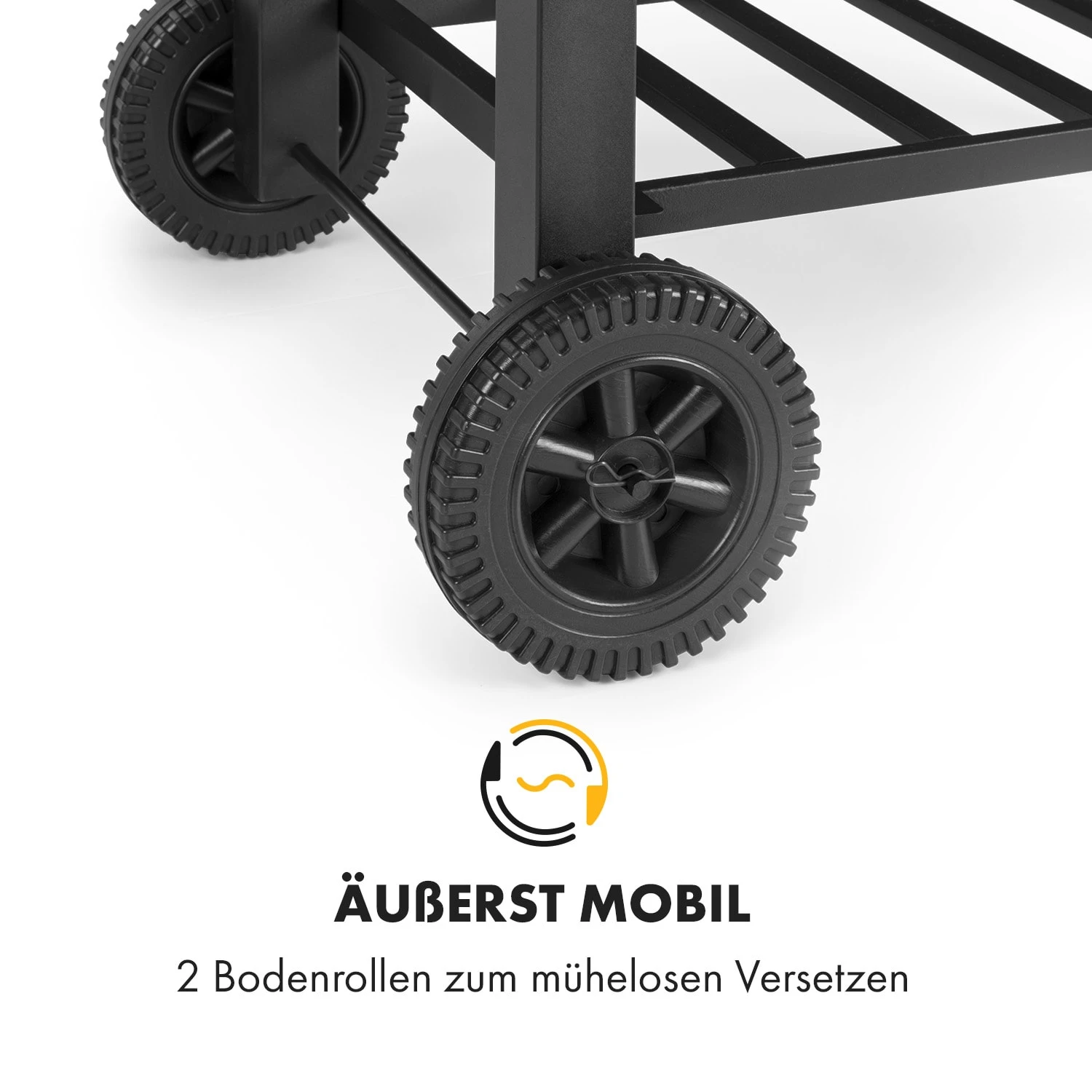 Meat Machine Holzkohlegrill BBQ 45x32,5cm Thermometer Bodenrollen 7 Meat Machine Holzkohlegrill BBQ 45x32,5cm Thermometer Bodenrollen – Bild 7