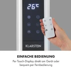 Baltrum Flow Elektroheizung Konvektor 2000 W Standgerät -Garten Store 10035034 de 0003 logo