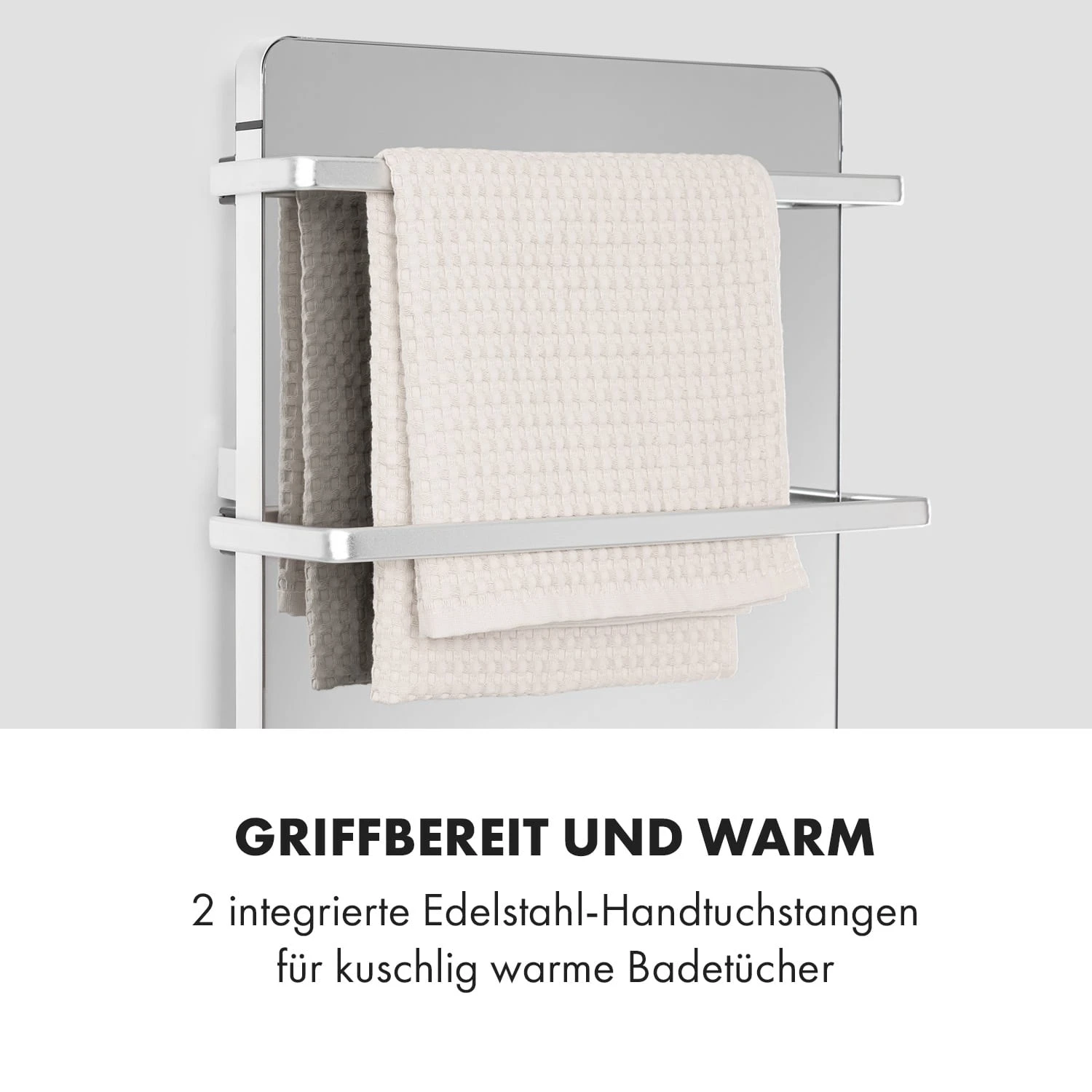 Hot Spot Crystal Flow Badheizer 45x82cm 36m² 2000W 5-40°C LED 3 Hot Spot Crystal Flow Badheizer 45x82cm 36m² 2000W 5-40°C LED – Bild 3