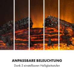 Etna Pozzolana Elektrokamin 1800W Wochentimer Fernbedienung -Garten Store 10035041 de 0007 logo