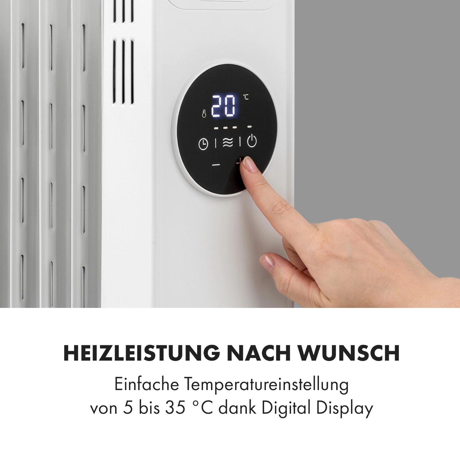 Thermaxx Heatstream Ölradiator 2500W 5-35 °C 24h-Timer 3 Thermaxx Heatstream Ölradiator 2500W 5-35 °C 24h-Timer – Bild 3