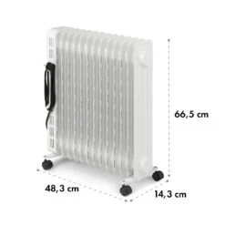 Thermaxx Heatstream Ölradiator 2500W 5-35 °C 24h-Timer 20 Thermaxx Heatstream Ölradiator 2500W 5-35 °C 24h-Timer -Garten Store 10035055 yy 0010 logo Klarstein Thermaxx Heatstream Oelradiator Weiss