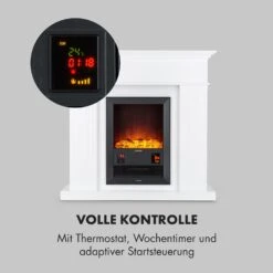 Kamini FXL Elektrischer Kamin Kamineinsatz 1000/2000W 2W LED -Garten Store 10035058 de 0005 logo