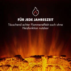 Kamini FXL Elektrischer Kamin Kamineinsatz 1000/2000W 2W LED -Garten Store 10035058 de 0007 logo