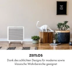 Klarstein Hot Spot Slimcurve Double Wave 2-in-1 Heizgerät 1000W Wochentimer Weiß -Garten Store 10035059 de 0003 logo