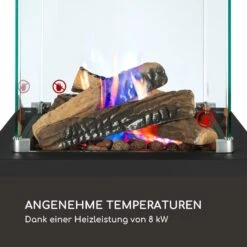 Flagranti Crystal View Gasheizstrahler 8kW Edelstahl -Garten Store 10035093 de 0003 logo