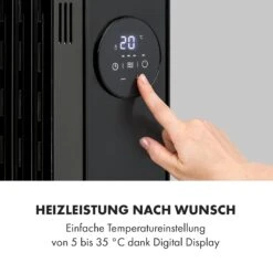 Thermaxx Heatstream Ölradiator 2500W 5-35 °C, 24h-Timer -Garten Store 10035109 de 0003 logo