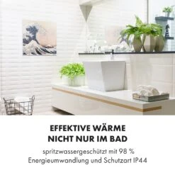 Wonderwall Air Art Smart Infrarotheizung 60x60cm 350W Wandinstallation App-Steuerung Wellen -Garten Store 10035114 de 0006 logo