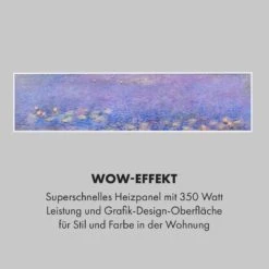 Wonderwall Air Art Smart Infrarotheizung 120x30cm 350W Wandinstallation App-Steuerung Seerosen 14 Wonderwall Air Art Smart Infrarotheizung 120x30cm 350W Wandinstallation App-Steuerung Seerosen -Garten Store 10035119 de 0005 logo