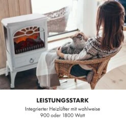 Leoben Elektrischer Kamin 900 / 1800 W Thermostat PanoramaView -Garten Store 10035148 de 0003 logo