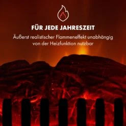Leoben Elektrischer Kamin 900 / 1800 W Thermostat PanoramaView -Garten Store 10035148 de 0005 logo