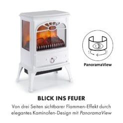 Leoben Elektrischer Kamin 900 / 1800 W Thermostat PanoramaView -Garten Store 10035148 de 0007 logo