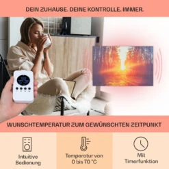 Wonderwall Air Art Infinite 580 Infrarotheizung 90x60 Cm -Garten Store 10035172 de 0003 usp