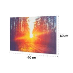 Wonderwall Air Art Infinite 580 Infrarotheizung 90x60 Cm -Garten Store 10035172 yy 0011 dimensions