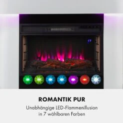 Aargau Smart Elektrischer Kamin 1000/2000W LED 18-27 °C Wochentimer 14 Aargau Smart Elektrischer Kamin 1000/2000W LED 18-27 °C Wochentimer -Garten Store 10035204 de 0003 logo