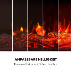 Aargau Smart Elektrischer Kamin 1000/2000W LED 18-27 °C Wochentimer 16 Aargau Smart Elektrischer Kamin 1000/2000W LED 18-27 °C Wochentimer -Garten Store 10035204 de 0005 logo