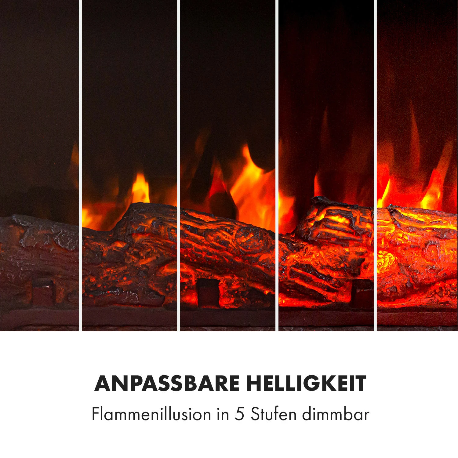 Aargau Smart Elektrischer Kamin 1000/2000W LED 18-27 °C Wochentimer 5 Aargau Smart Elektrischer Kamin 1000/2000W LED 18-27 °C Wochentimer – Bild 5