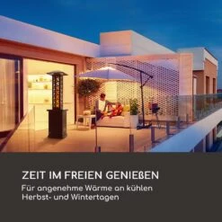 Heat Hunter Pellet-Terrassenheizer 12,2 KW Mobil Edelstahl -Garten Store 10035216 de 0008 logo