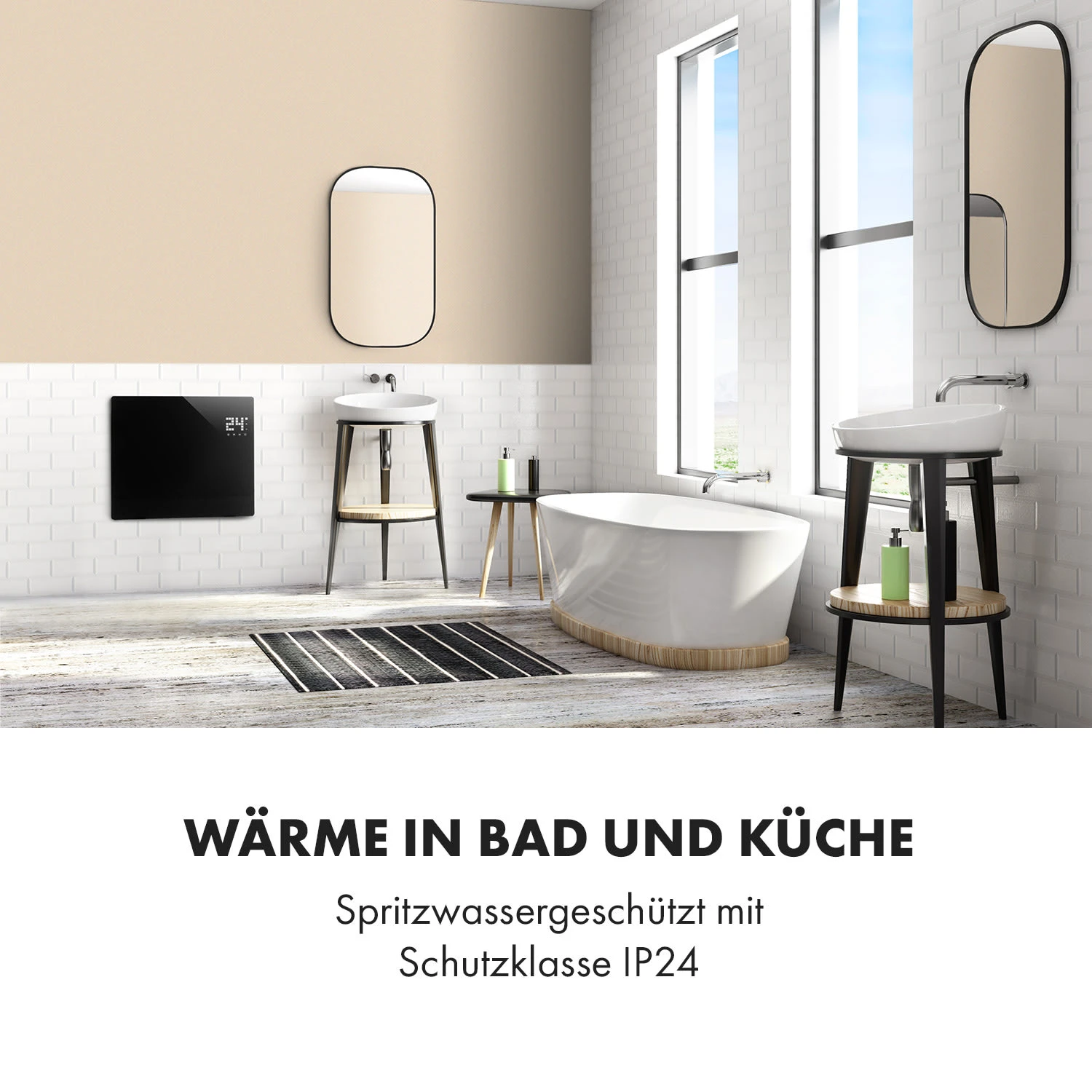 Bornholm Single Smart Konvektionsheizgerät 1000 W App-Steuerung 6 Bornholm Single Smart Konvektionsheizgerät 1000 W App-Steuerung – Bild 6