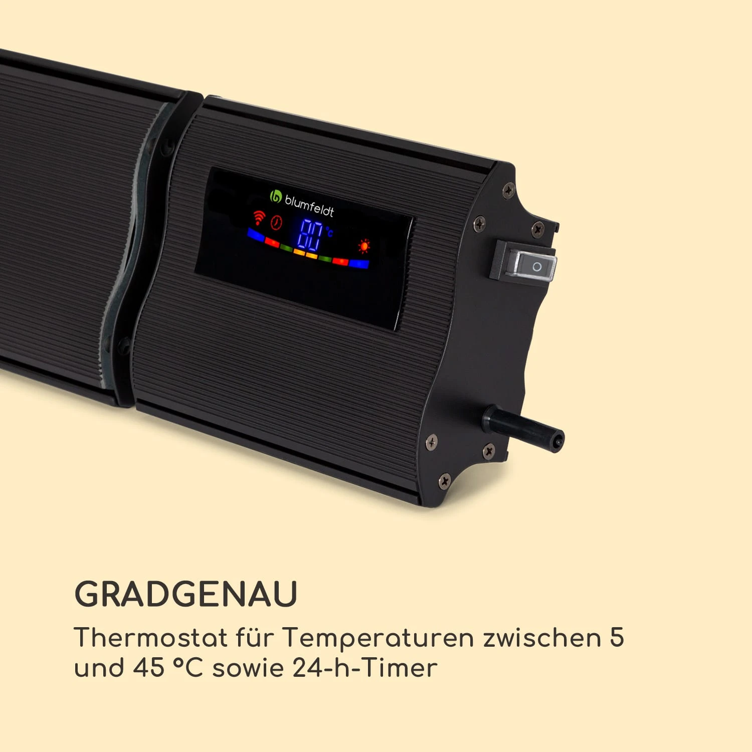 Cosmic Beam Smart 30 Infrarot-Heizstrahler 3000W App-Steuerung Fernbedienung 5 Cosmic Beam Smart 30 Infrarot-Heizstrahler 3000W App-Steuerung Fernbedienung – Bild 5